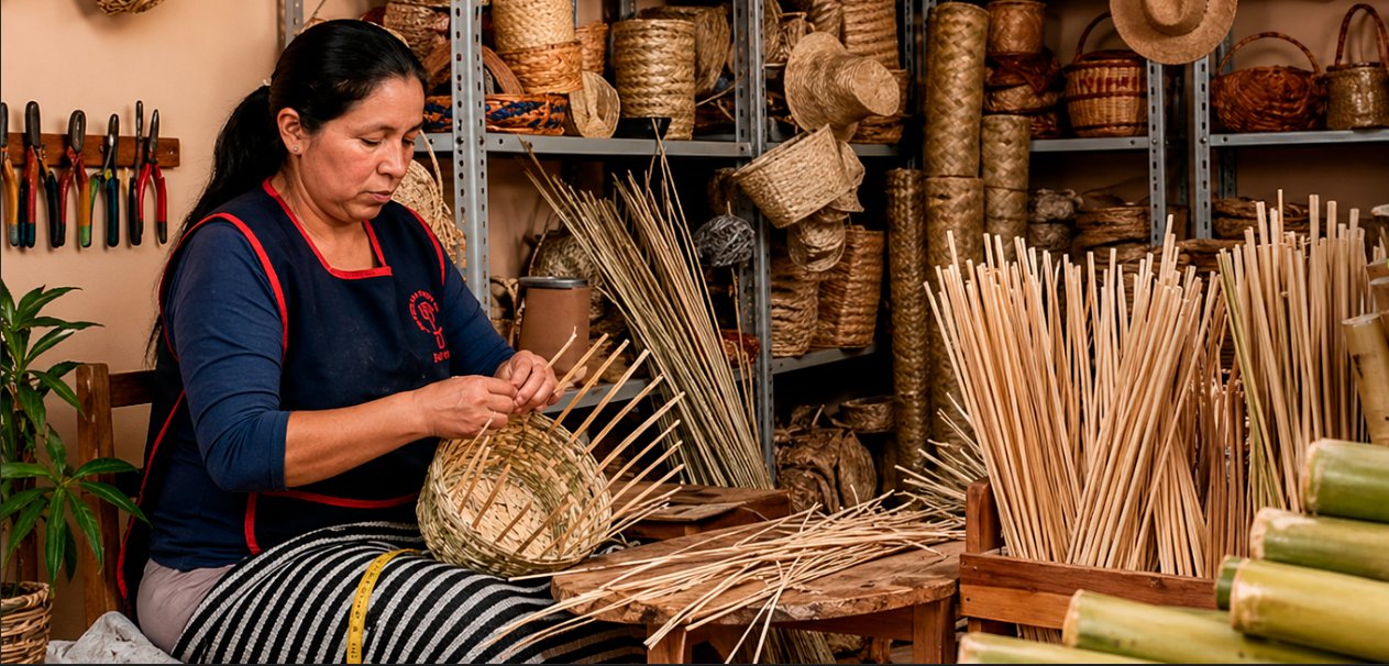 Taller de cestería