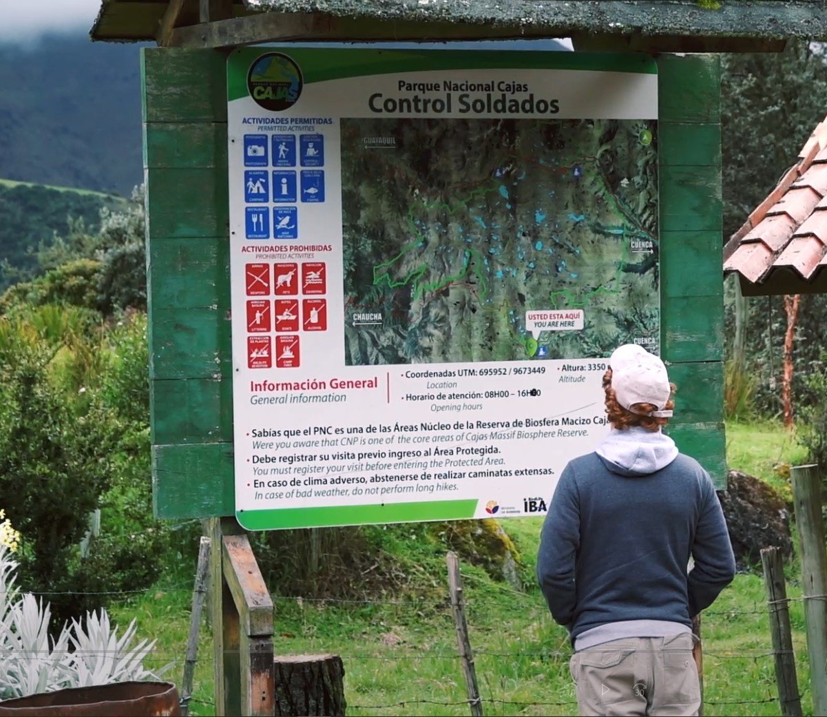 Paisaje del Macizo del Cajas en San Joaquín